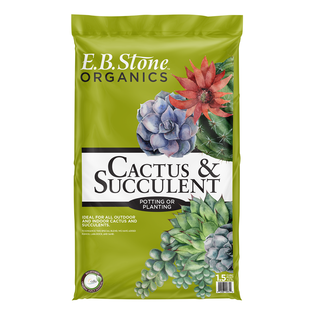 EB Stone Organics Cactus & Succulent Mix